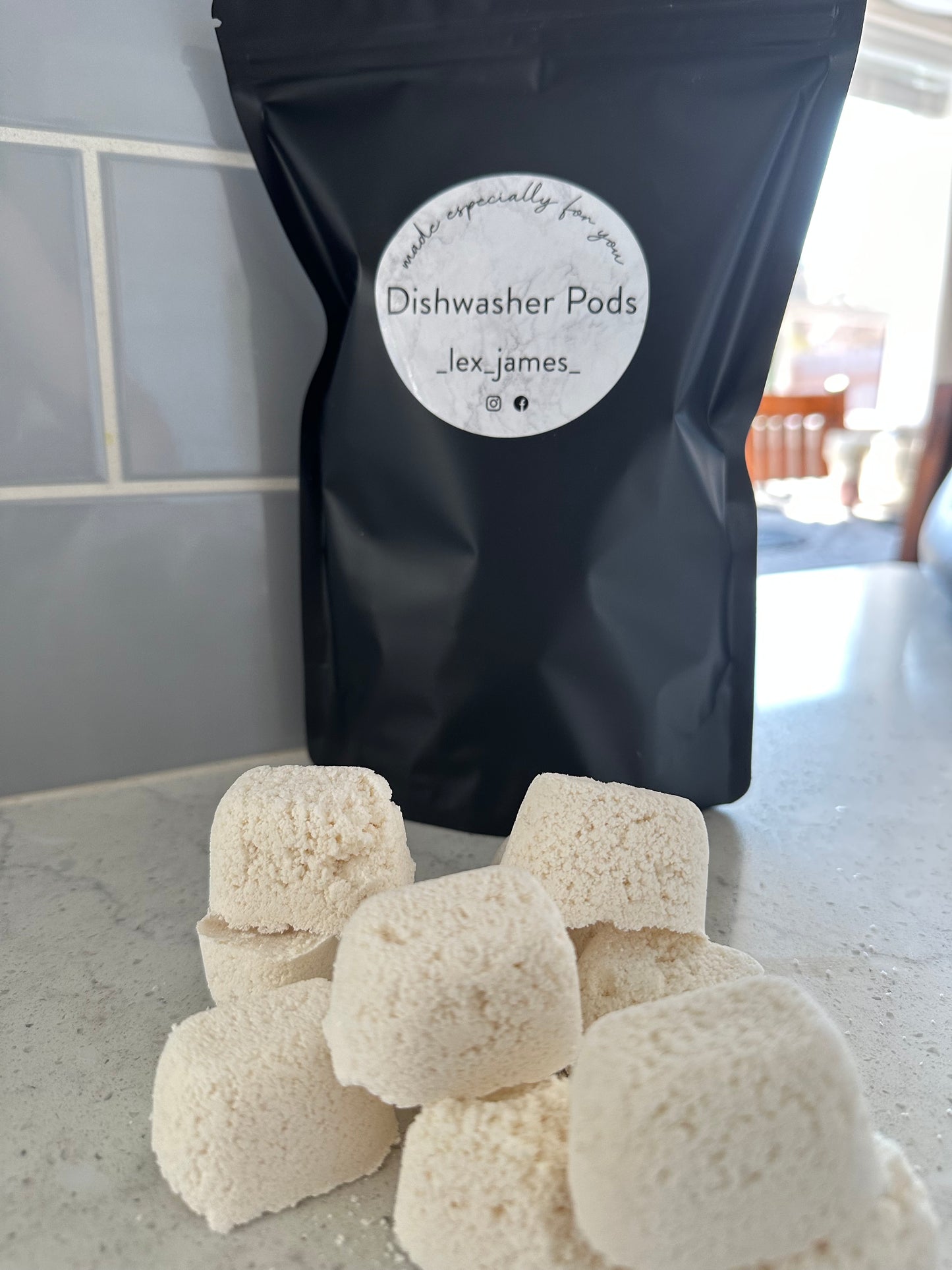 Dishwasher pods