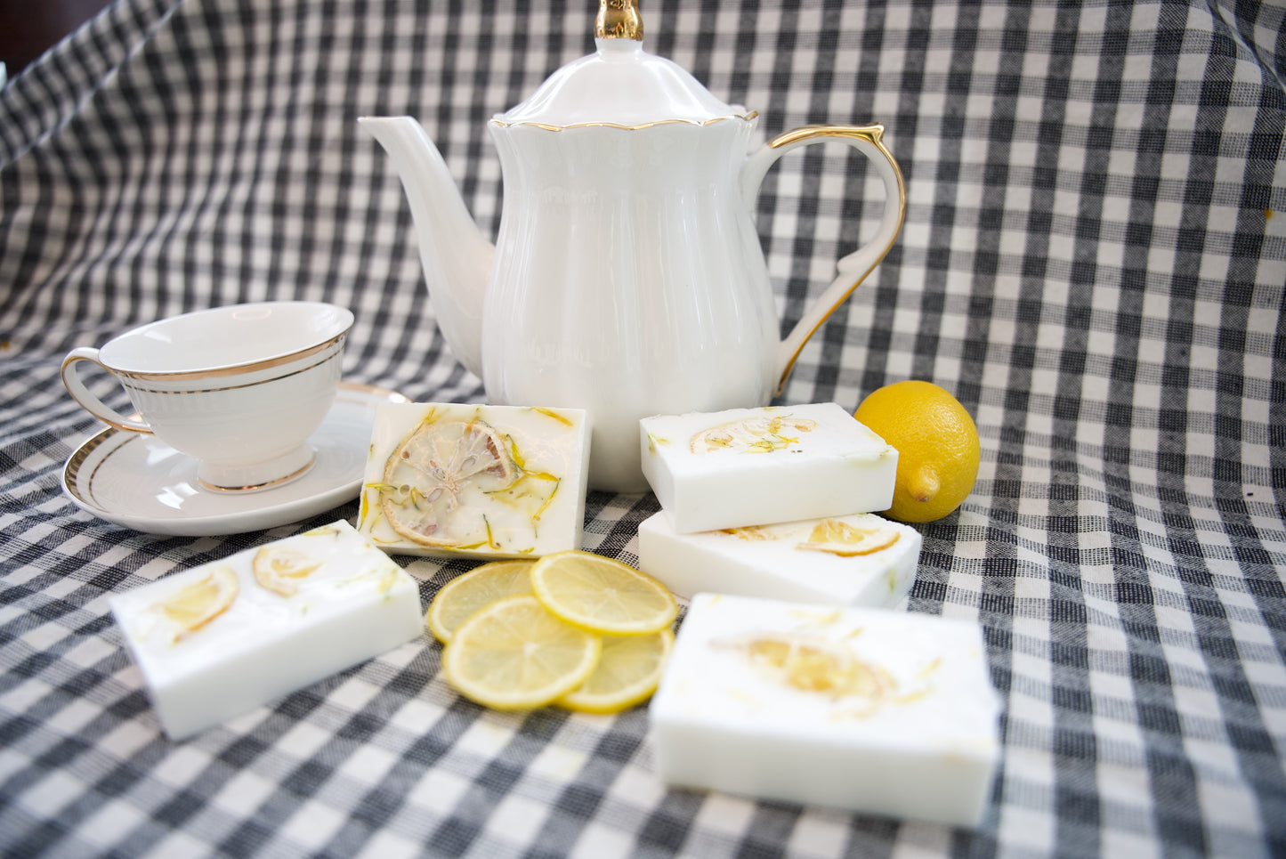 Homemade LemonGrass Organic Shea Butter Body Soap