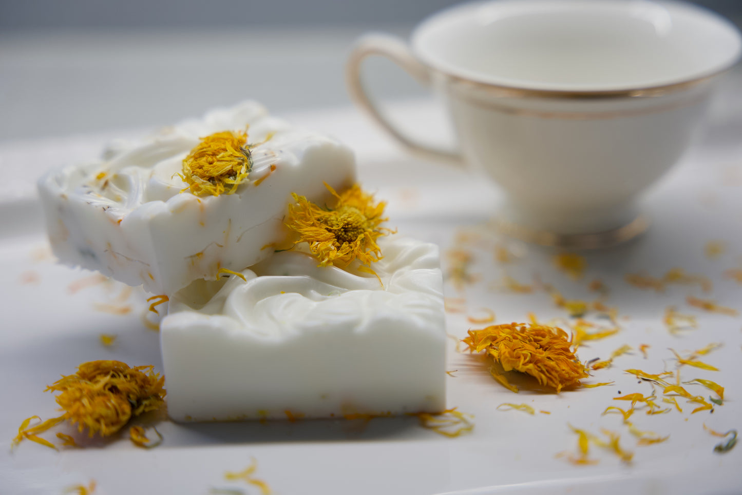 Homemade Peace & Calming Organic Shea butter body soap